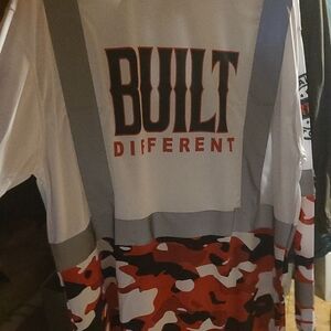 Built Different Camouflage Long Sleeve Shirt